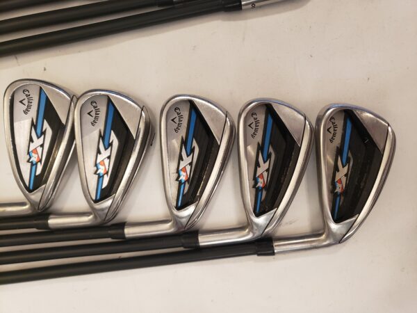 Used Callaway XR OS 2016 Iron Set (4-PW, AW, SW) 9 Club - Fubuki 55 Reg - RH - Image 3