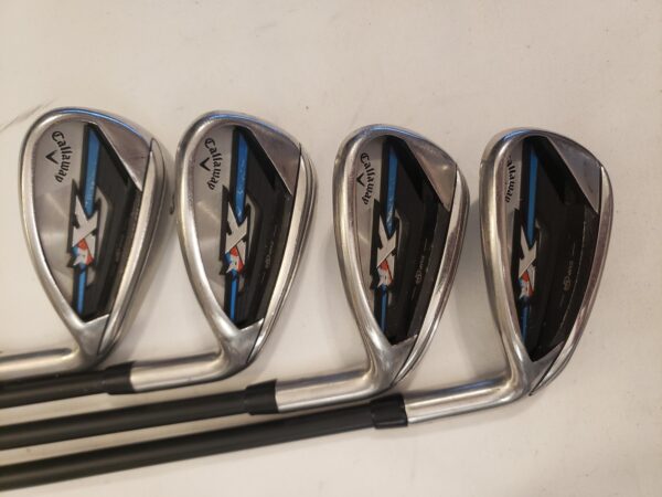 Used Callaway XR OS 2016 Iron Set (4-PW, AW, SW) 9 Club - Fubuki 55 Reg - RH - Image 4